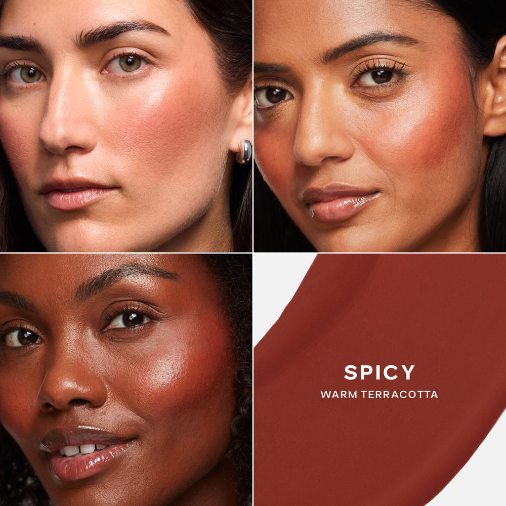 Saie DEW BLUSH| SPICY
