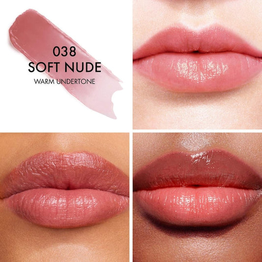 DIOR Addict Lip Glow Balm| 038 SOFT NUDE - A NUDE PINK
WARM UNDERTONE