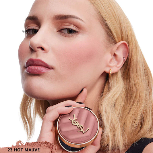 Yves Saint Laurent-
Make Me Blush 24H Buildable Powder Blush| 23 Hot Mauve