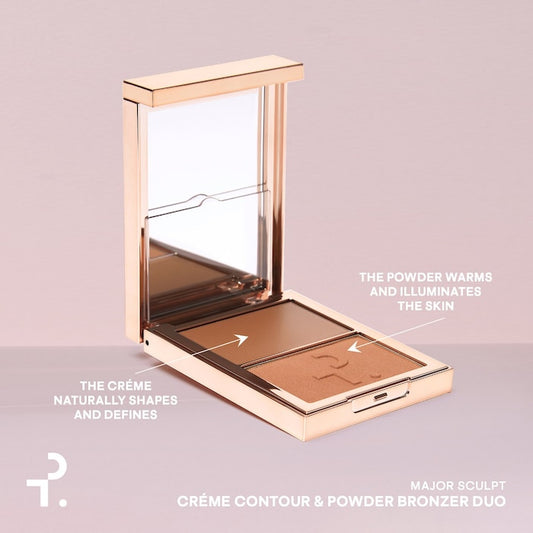 PATRICK TA BEAUTY-
CONTOUR & POWDER
BRONZER DUO|SHE'S BRONZED