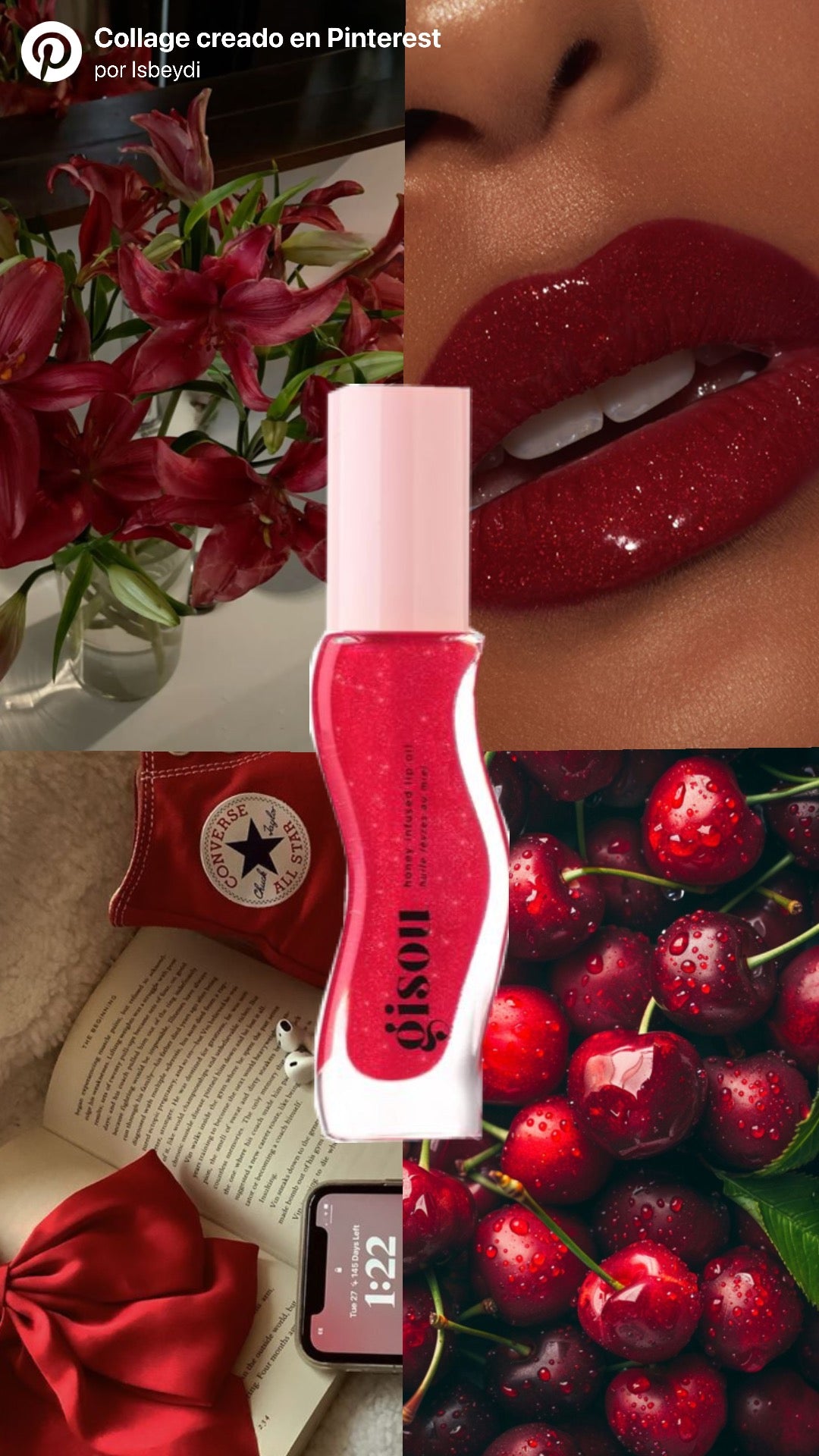 Gisou
Honey Infused Hydrating Lip Oil| CHERRY ON THE CAKE
