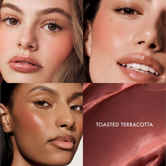 Summer Fridays
Blush Butter Balm Hydrating Cream Blush with Peptides| Toasted Terracotta