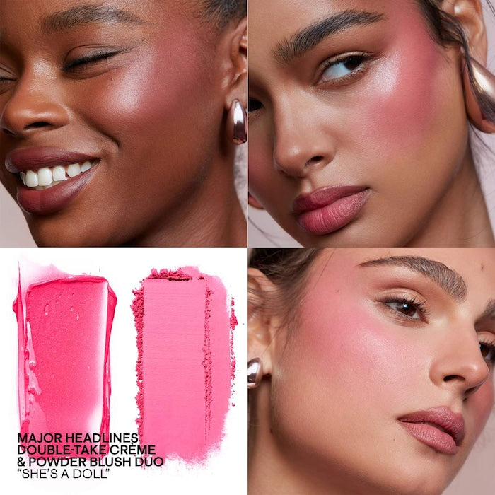 PATRICK TA
Major Headlines Double-Take Crème & Powder Blush Duo | She's a Doll