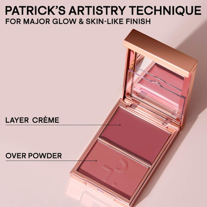 PATRICK TA
Major Headlines Double-Take Crème & Powder Blush Duo | She's Flushed