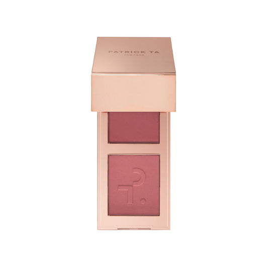 PATRICK TA
Mini Major Headlines Double-Take Crème & Powder Blush Duo