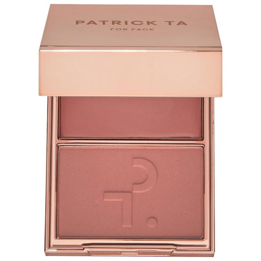 PATRICK TA 
Major Headlines Double-Take Crème & Powder Blush Duo |SHE'S SEDUCTIVE