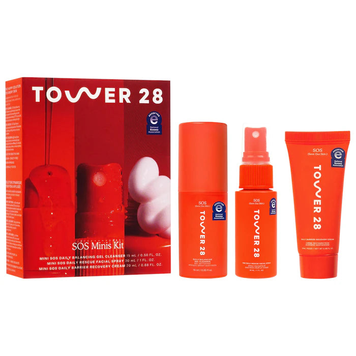 Tower 28 Beauty
Mini SOS Skincare Bestsellers Set