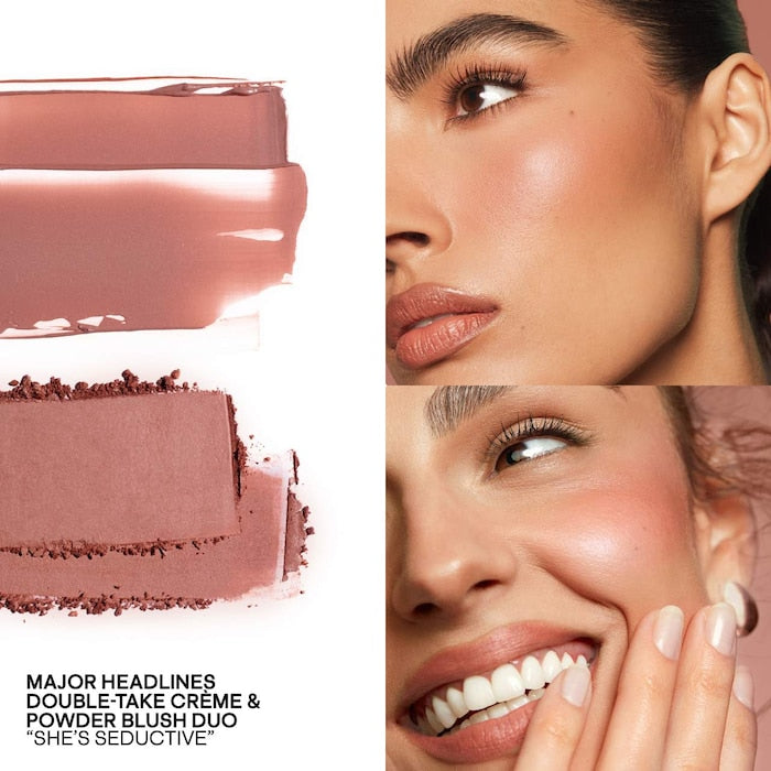 PATRICK TA 
Major Headlines Double-Take Crème & Powder Blush Duo |SHE'S SEDUCTIVE
