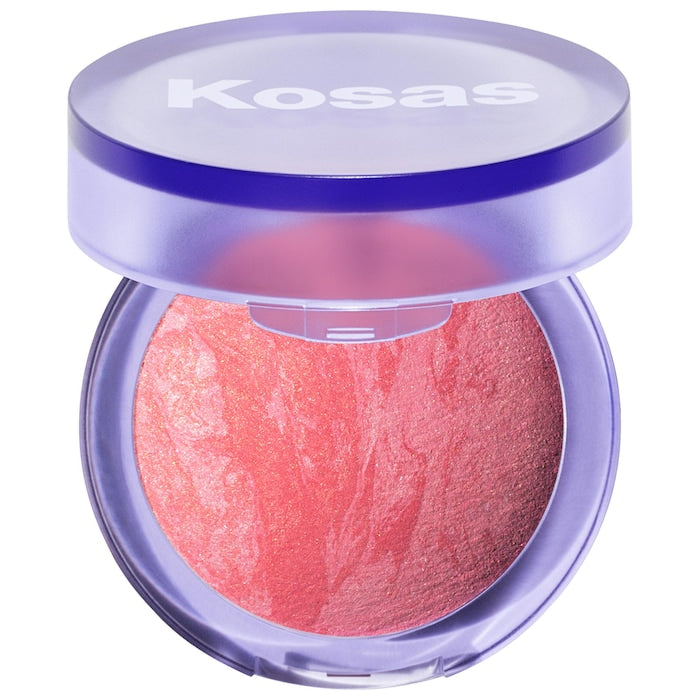 Kosas Blush is Life|HYPE - WARM POPPY PINK