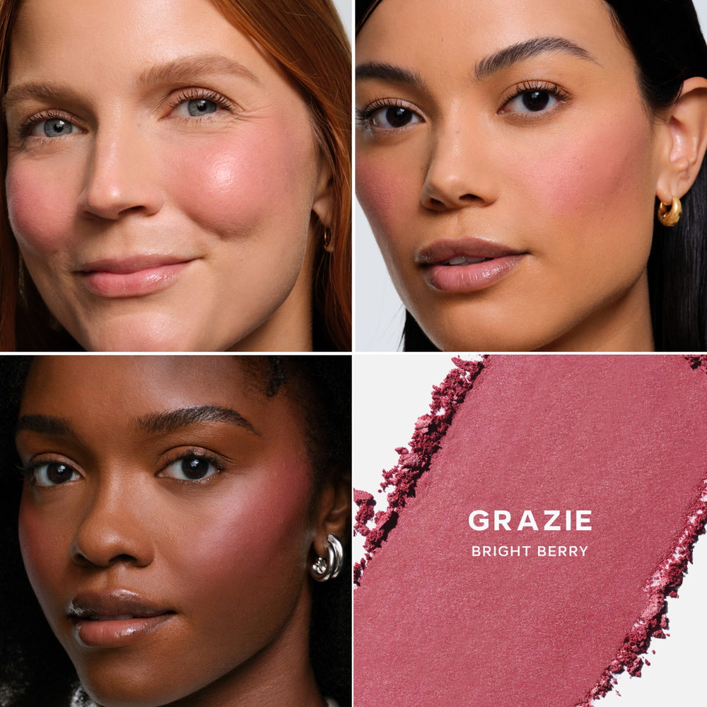 Saie SUPERSUEDE BAKED POWDER BLUSH| GRAZIE