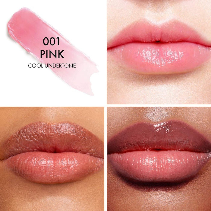 DIOR Addict Lip Glow Balm| 001 PINK - A LIGHT PINK COOL
UNDERTONE