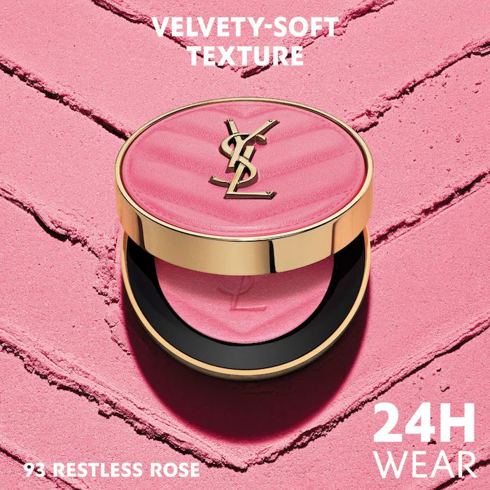 Yves Saint Laurent-
Make Me Blush 24H Buildable Powder Blush| 93 RESTLESS ROSE