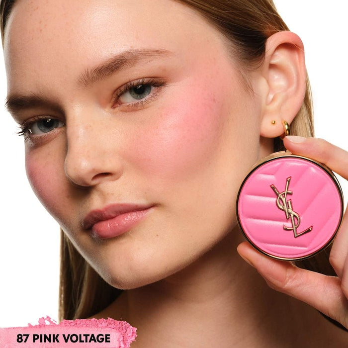 Yves Saint Laurent-Make Me Blush 24H Buildable Powder Blush| 87 PINK VOLTAGE