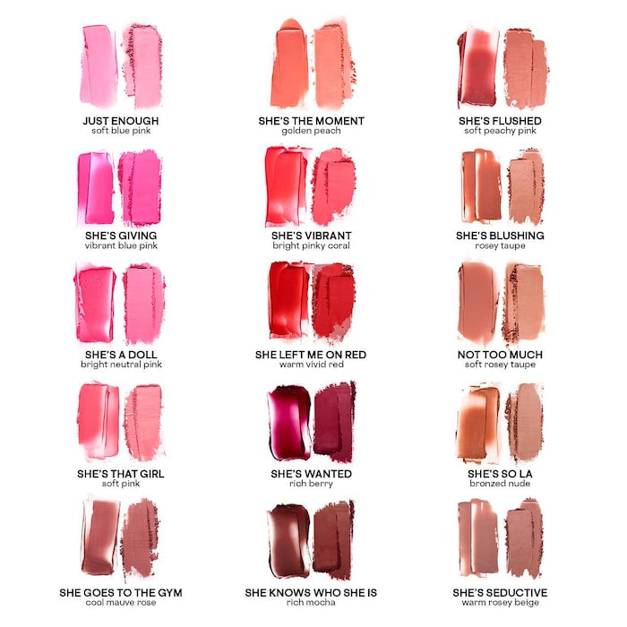 PATRICK TA 
Major Headlines Double-Take Crème & Powder Blush Duo | SHE GOES TO THE GYM