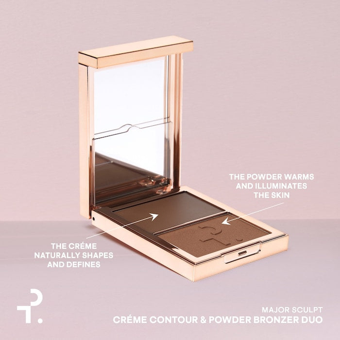 PATRICK TA 
Major Sculpt Crème Contour & Powder Bronzer Duo|She's Chiseled