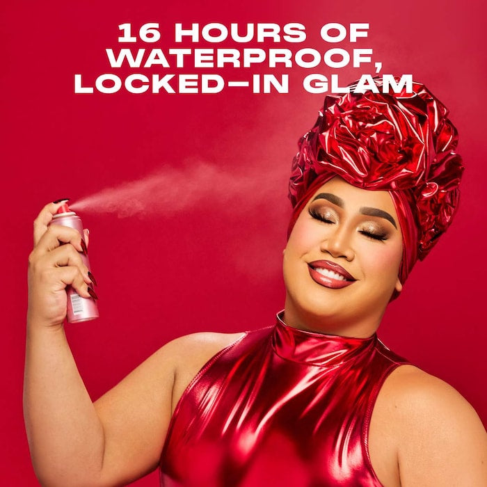 ONE/SIZE by Patrick Starrr 
Mini On 'Til Dawn Mattifying Waterproof Setting Spray