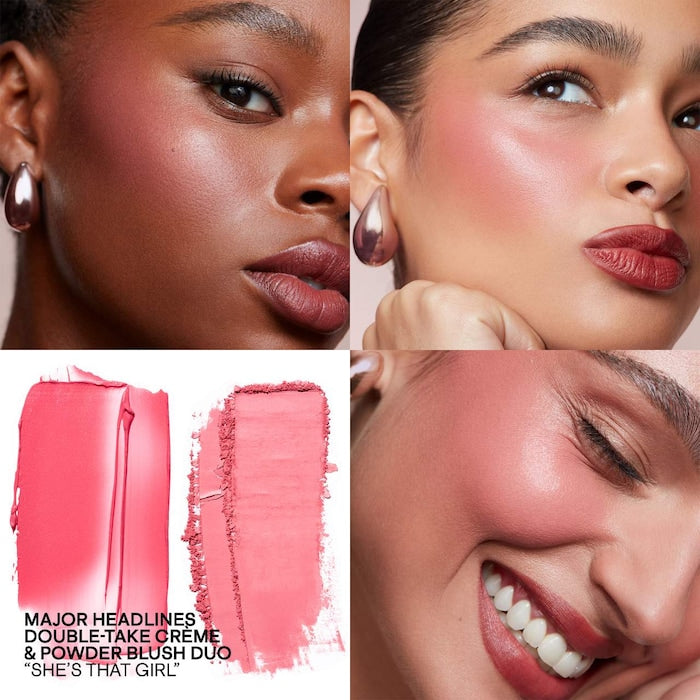 PATRICK TA 
Major Headlines Double-Take Crème & Powder Blush Duo |
 SHE'S THAT GIRL