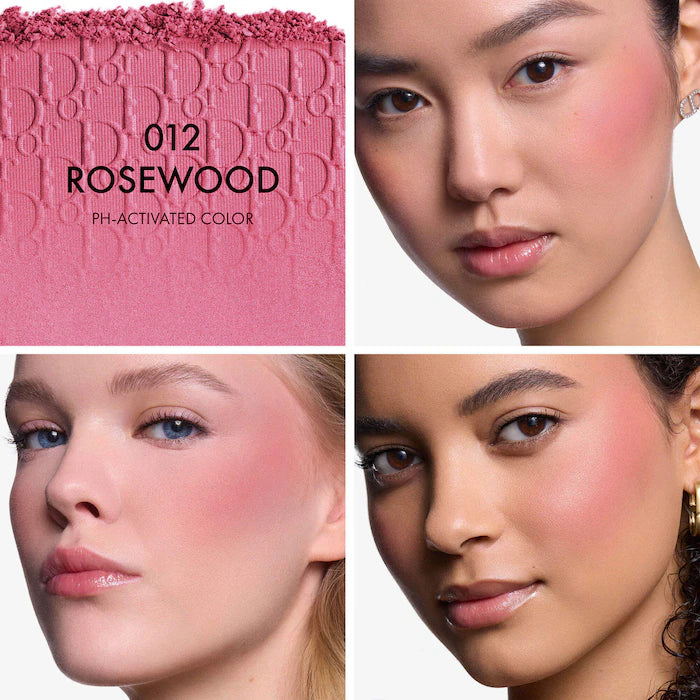 DIOR 
Rosy Glow Powder Blush| 012 Rosewood