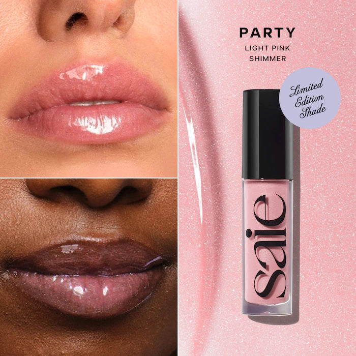 Saie
Glossybounce Lip Gloss-Oil Duo Gift Set