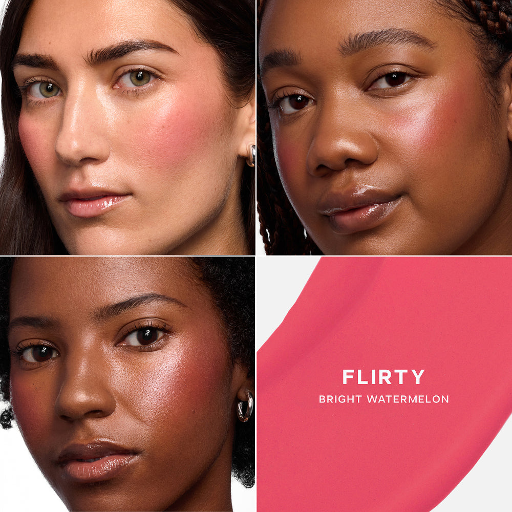 Saie DEW BLUSH| FLIRTY