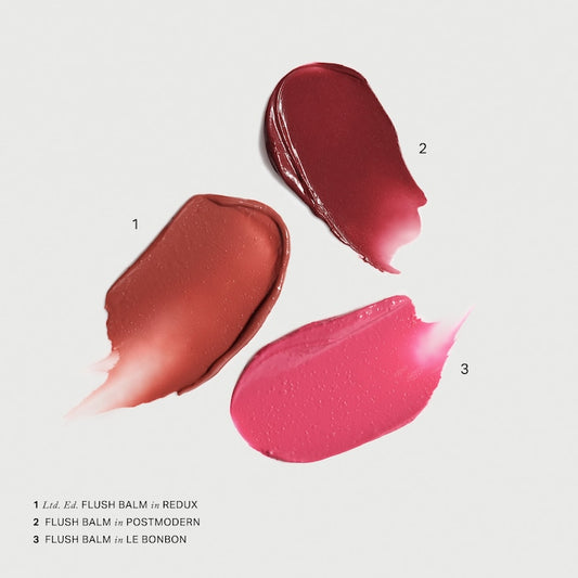 MERIT
The Mini Flush Blush Balm Trio