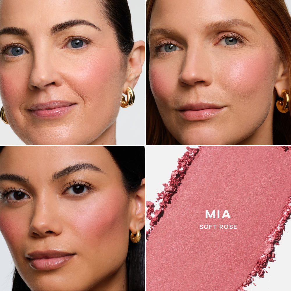 Saie SUPERSUEDE BAKED POWDER BLUSH|MIA