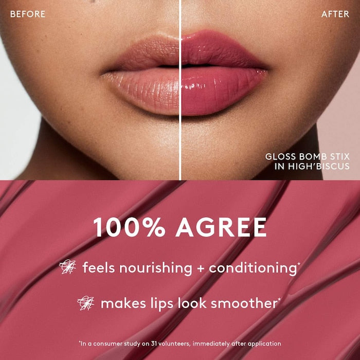 Fenty Beauty GLOSS BOMB
STIX| HIGH BISCUS