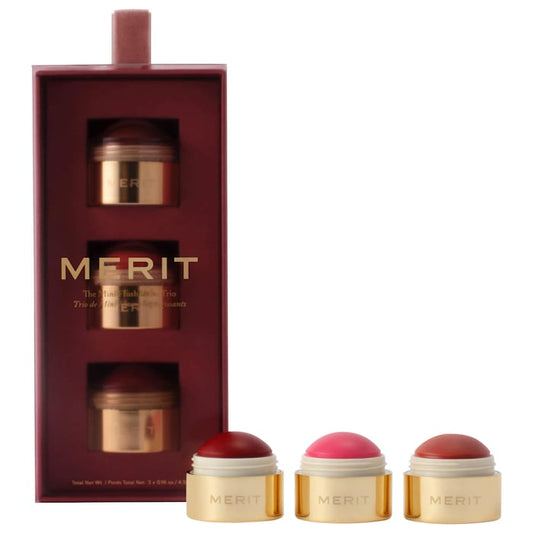 MERIT
The Mini Flush Blush Balm Trio