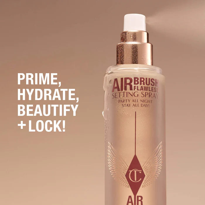 Charlotte Tilbury
Mini Airbrush Flawless Hydrating
& Waterproof Setting Spray