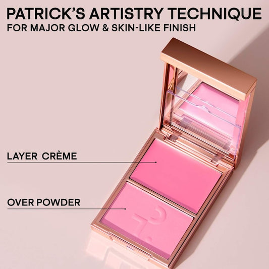 PATRICK TA 
Major Headlines Double-Take Crème & Powder Blush Duo |
 JUST ENOUGH