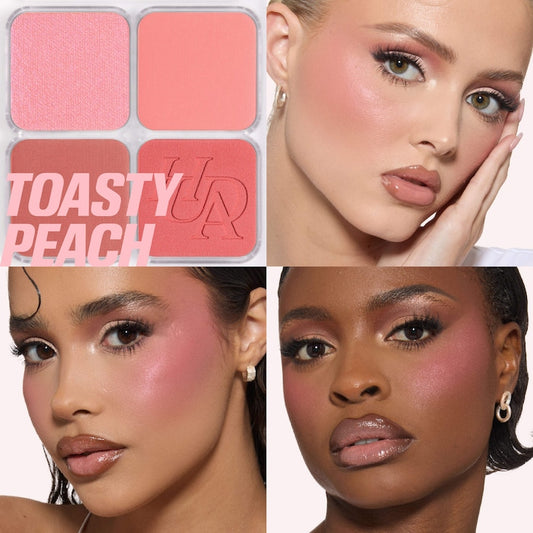 HUDA BEAUTY 
Blush Filter Blurring Blushlighters Palette| Toasty Peach