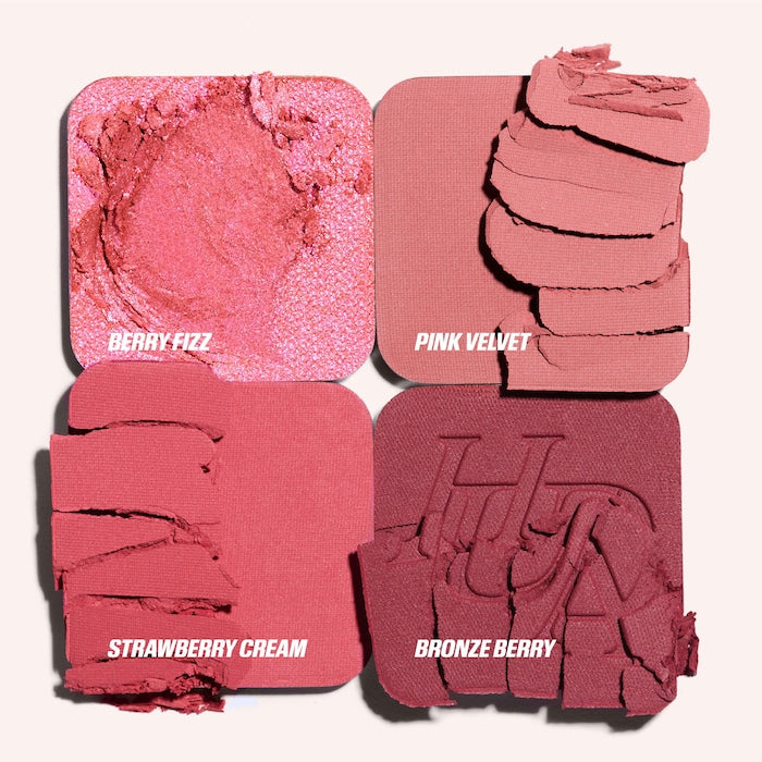 HUDA BEAUTY 
Blush Filter Blurring Blushlighters Palette| Rose Berry