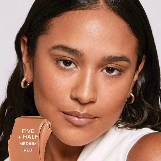 Saie 
Slip Tint – Lightweight Tinted Moisturizer with Mineral Zinc SPF 35 and Hyaluronic Acid| Five + Half