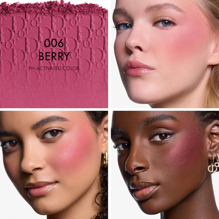 DIOR 
Rosy Glow Powder Blush| 006 Berry