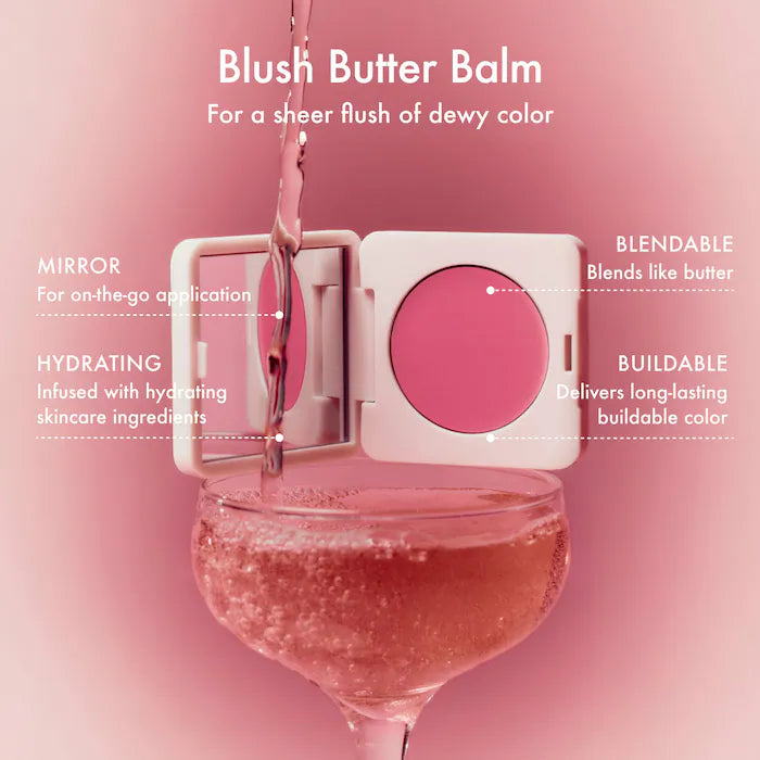 Summer Fridays 
Blush Butter Balm Hydrating Cream Blush with Peptides| Sweet Rosé