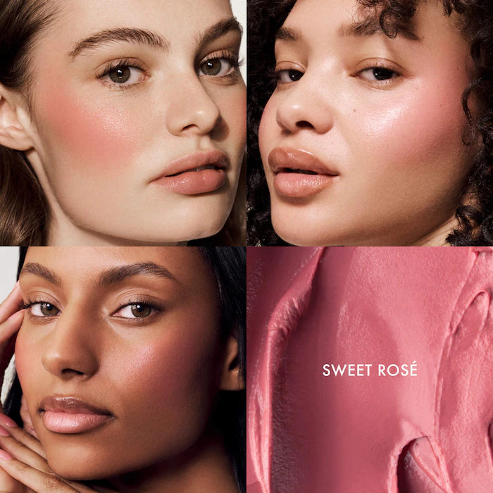 Summer Fridays 
Blush Butter Balm Hydrating Cream Blush with Peptides| Sweet Rosé