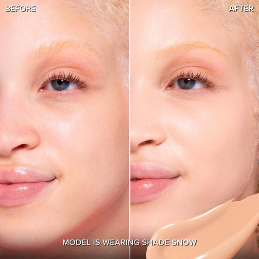 Too Faced 
Born This Way Super Coverage Multi-Use Concealer with Hyaluronic Acid| Snow