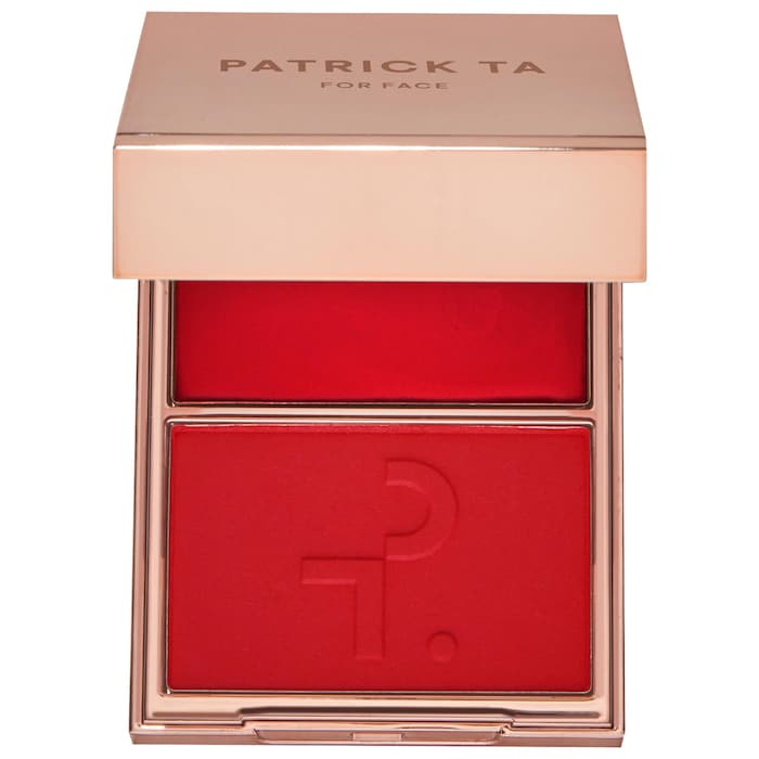 PATRICK TA 
Major Headlines Double-Take Crème & Powder Blush Duo | She Left Me On Red