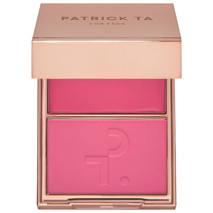PATRICK TA 
Major Headlines Double-Take Crème & Powder Blush Duo | She's a Doll
