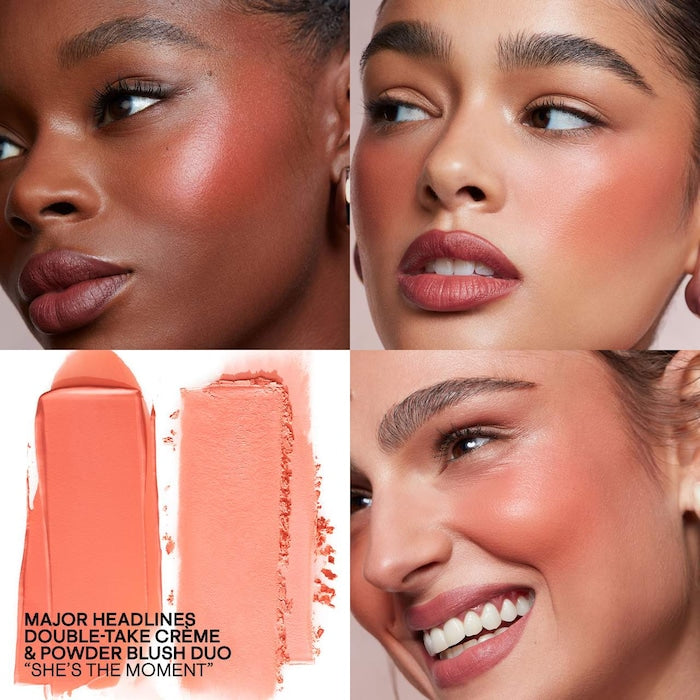 PATRICK TA 
Major Headlines Double-Take Crème & Powder Blush Duo | She's the Moment