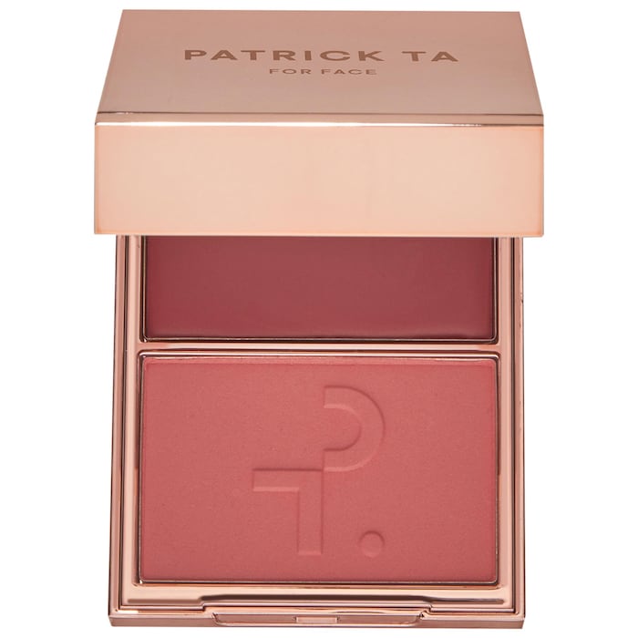 PATRICK TA 
Major Headlines Double-Take Crème & Powder Blush Duo | She's Flushed