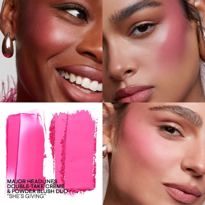 PATRICK TA 
Major Headlines Double-Take Crème & Powder Blush Duo | She's Giving