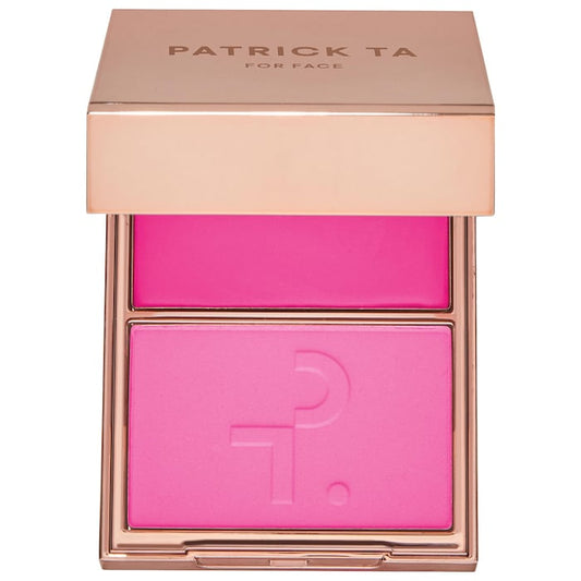PATRICK TA 
Major Headlines Double-Take Crème & Powder Blush Duo | She's Giving