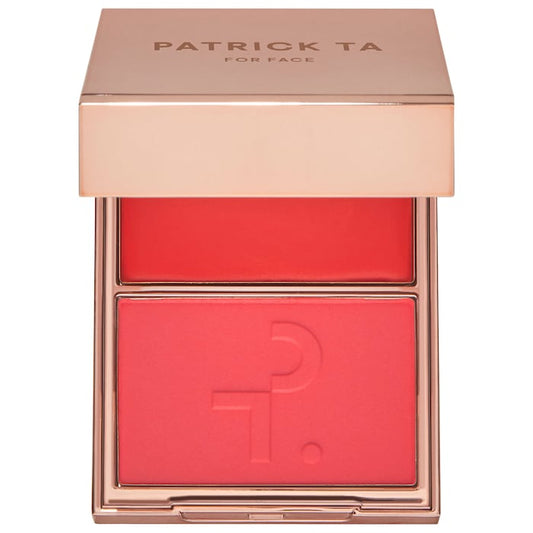 PATRICK TA 
Major Headlines Double-Take Crème & Powder Blush Duo | She's Vibrant