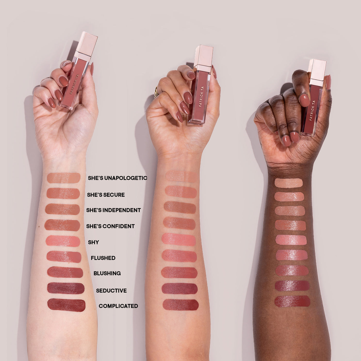 PATRICK TA BEAUTY SILKY LIP CRÈME| SHE'S CONFIDENT