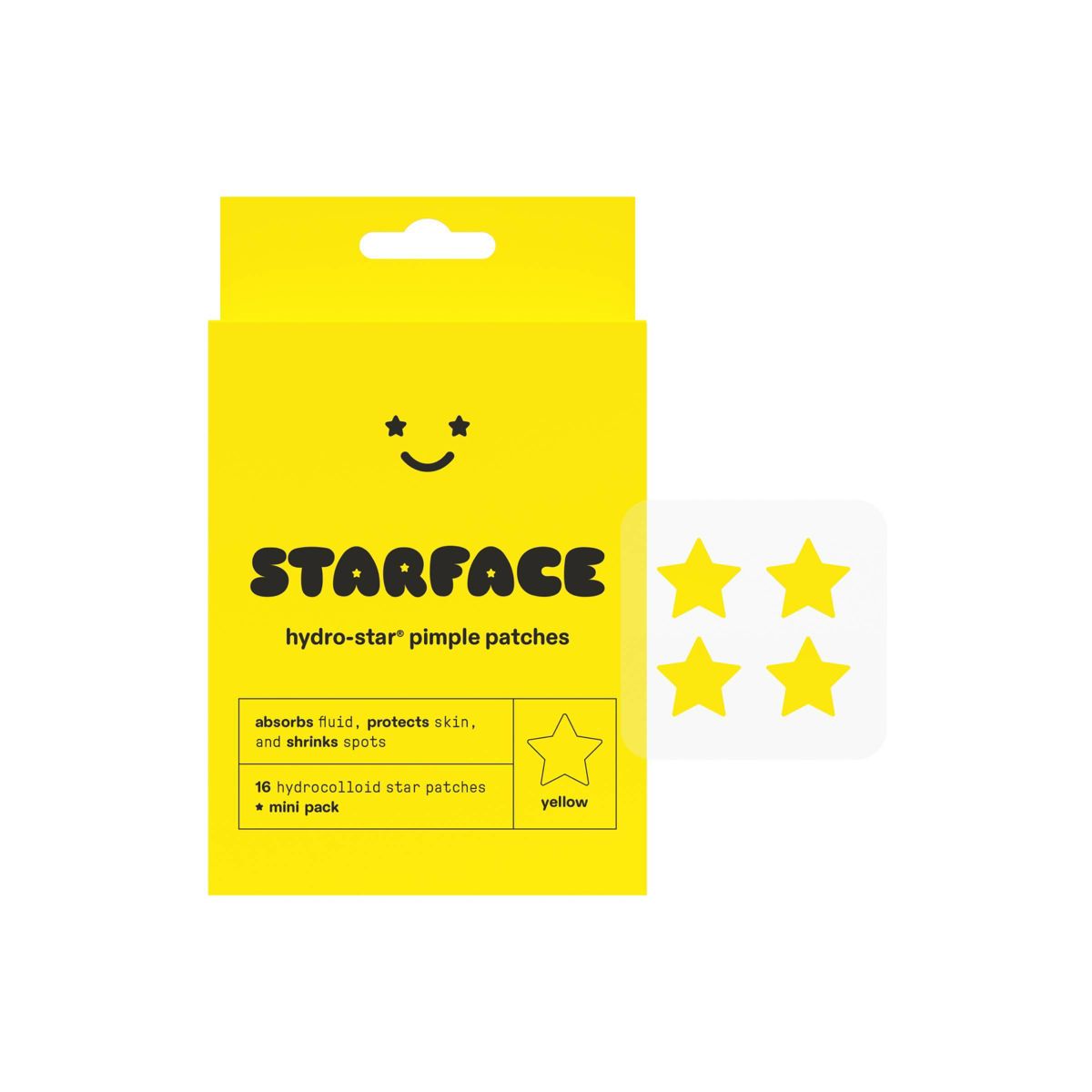 Starface Hydro Star Pimple Patches Mini Pack - 16pc: Acne-Prone Skin