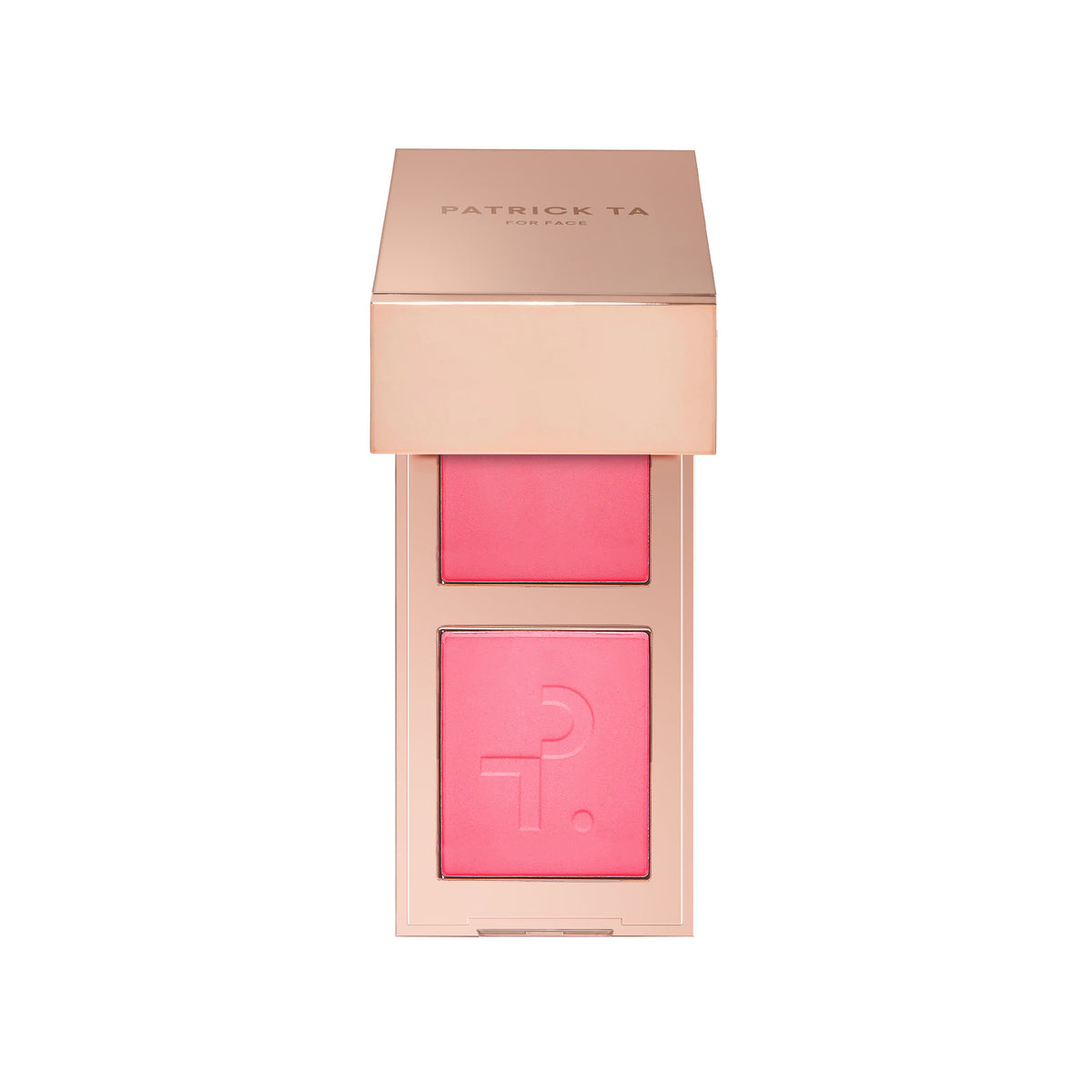 PATRICK TA 
Mini Major Headlines Double-Take Crème & Powder Blush Duo