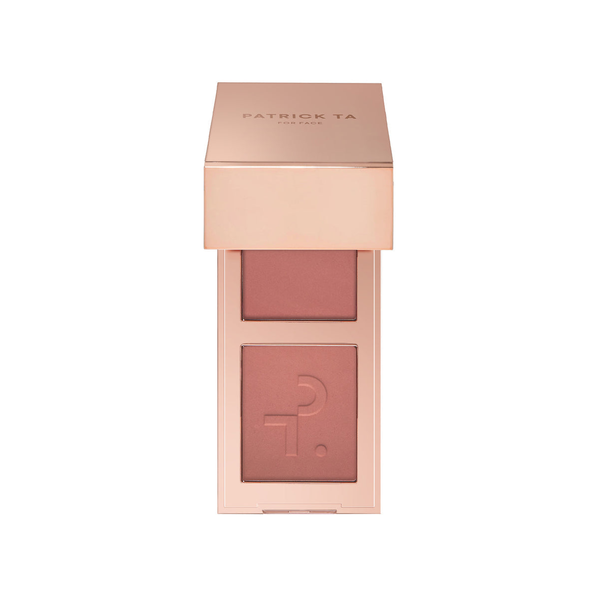 PATRICK TA 
Mini Major Headlines Double-Take Crème & Powder Blush Duo